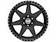 Edge Wheels RF7 Flat Black 6-Lug Wheel; 20x10 (04-22 F-150)