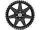 Edge Wheels RF7 Flat Black 6-Lug Wheel; 20x9; 0mm Offset (04-22 F-150)