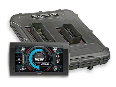 Edge Pulsar Inline Tuning Module and Insight CTS3 Monitor Combo (17-19 6.6L Duramax Sierra 2500 HD)