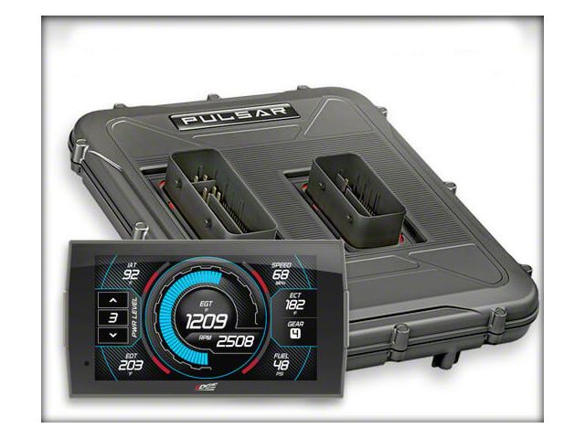 Edge Pulsar V3 Inline Tuning Module and Insight CTS3 Monitor Combo (17-19 Silverado 3500 HD)