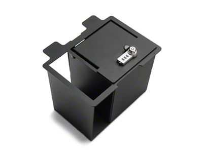 Center Console Lock Vault (19-23 Sierra 1500 w/ Flow-Through Center Console)