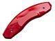 Brake Caliper Covers; Red; Front and Rear (19-24 Sierra 1500)