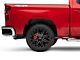 Brake Caliper Covers; Red; Front and Rear (19-24 Silverado 1500)