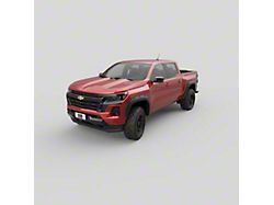 EGR Traditional Bolt-On Look Fender Flares with Black-Out Bolt Kit; Matte Black (23-26 Colorado, Excluding ZR2)