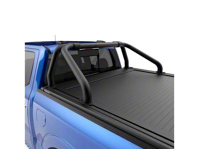 EGR RollTrac Sport Bar; Black (15-26 F-150 w/ RollTrac Tonneau Cover)