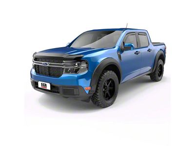 EGR Rugged Look Fender Flares; Black (21-26 F-150, Excluding Raptor)