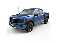 EGR Traditional Bolt-On Look Fender Flares with Black-Out Bolt Kit; Matte Black (21-25 F-150, Excluding Raptor)