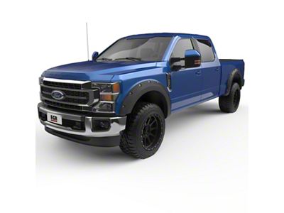 EGR Baseline Bolt Style Fender Flares; Textured Black (17-22 F-250 Super Duty SRW)