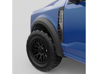 EGR Rugged Look Fender Flares; Matte Black (23-26 F-250 Super Duty)