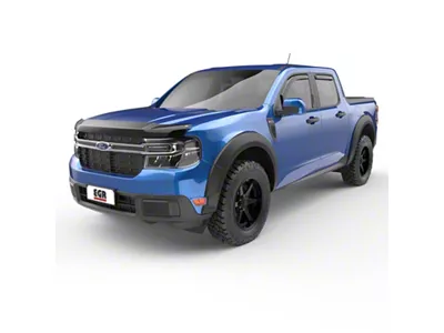 EGR Rugged Look Fender Flares; Matte Black (22-24 Maverick)