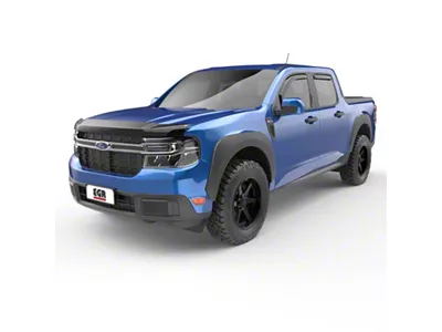EGR Summit Fender Flares; Matte Black (22-26 Maverick)