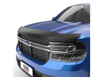 EGR Superguard Hood Guard; Matte Black (22-26 Maverick)