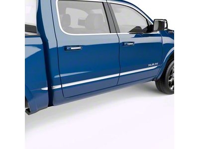 EGR Rugged Look Body Side Molding; Chrome (19-24 RAM 1500 Quad Cab)