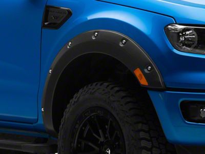 EGR Baseline Bolt Style Fender Flares; Textured Black (19-23 Ranger)