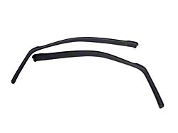 EGR In-Channel Window Visors; Front; Matte Black (01-06 Sierra 2500 HD)