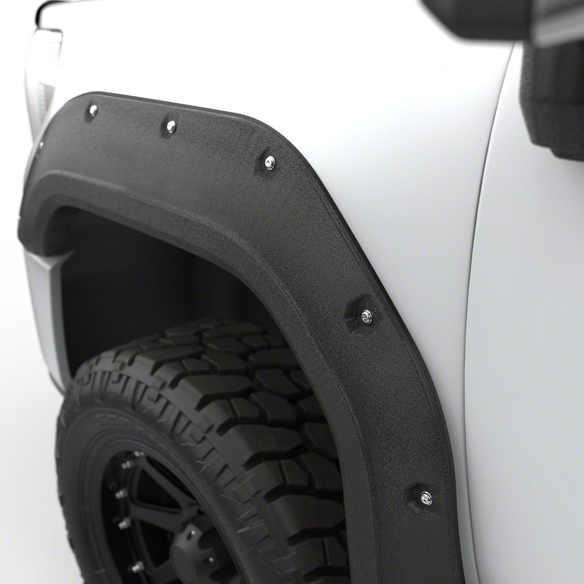 Textured Pocket Rivet Fender Flares Fit For Ford F-250 F-350 Super