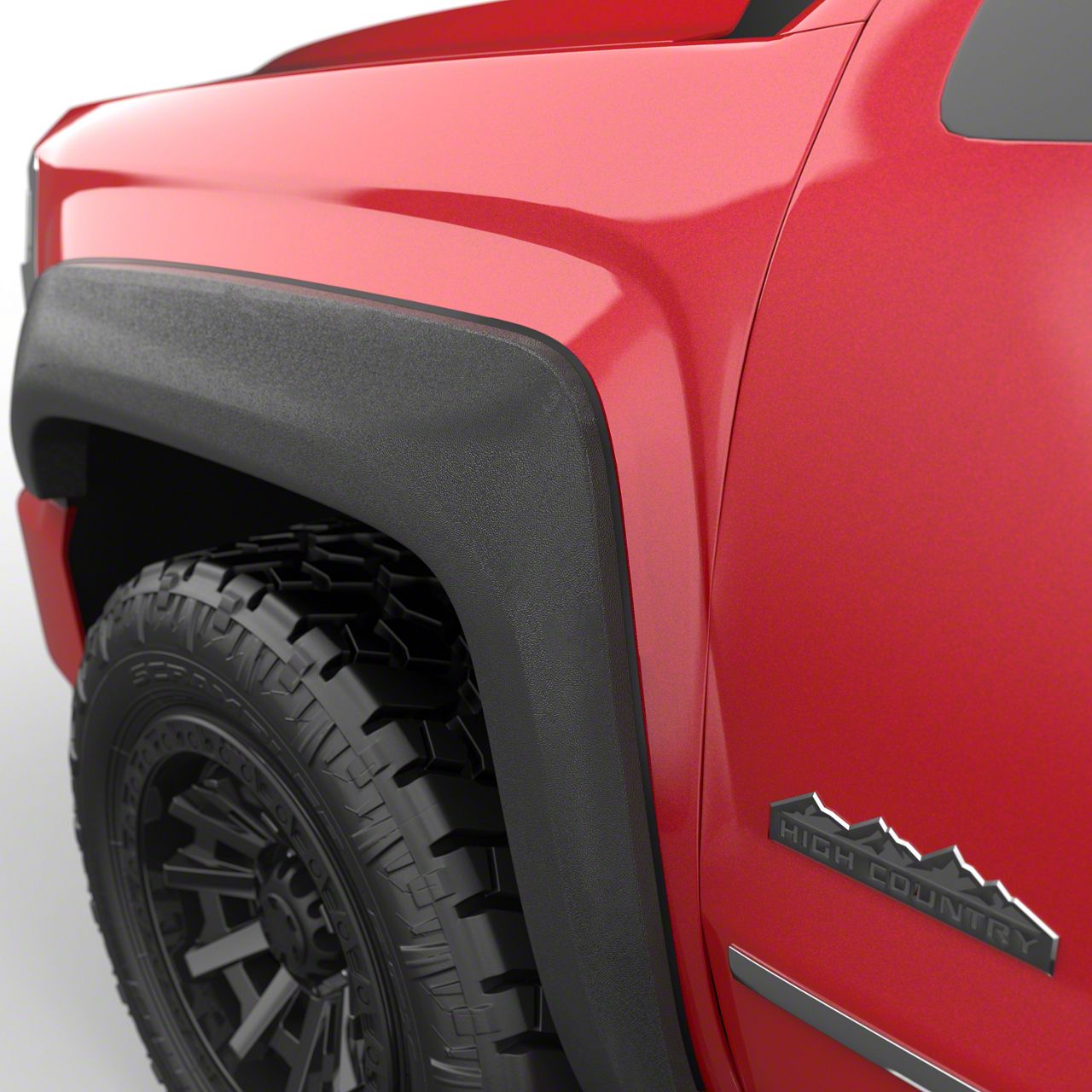 thumbnail image 2 of Textured Black Fender Flares For Chevy Silverado & GMC Sierra 1500 2500 3500 1999-2006 | Rugged Style, No Drilling 2 of 5