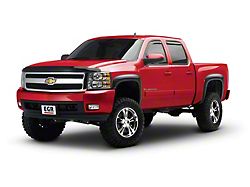 EGR Rugged Look Fender Flares; Black (07-13 Silverado 1500)