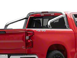 EGR S-Series Sport Bar; Polished Stainless (14-25 Silverado 1500 Crew Cab)
