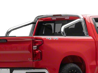 EGR S-Series Sport Bar; Polished Stainless (14-25 Silverado 1500 Crew Cab)