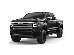 EGR Traditional Bolt-On Look Fender Flares; Black (22-25 Silverado 1500, Excluding ZR2)