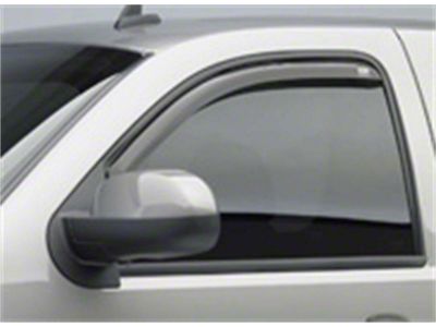 EGR In-Channel Window Visors; Front; Matte Black (07-14 Tahoe)