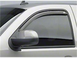 EGR In-Channel Window Visors; Front; Matte Black (07-14 Yukon)