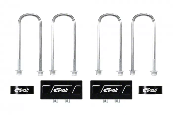 Eibach 1-Inch Pro-Truck Rear Lift Blocks (21-24 4WD 2.7L/3.5L EcoBoost, 5.0L F-150 SuperCrew, Excluding Raptor)
