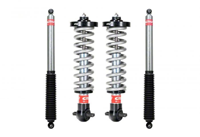 Eibach Pro-Truck Coil-Over Kit; Stage 2 (15-24 2WD 2.7L/3.5L EcoBoost F-150 SuperCrew, Excluding PowerBoost, Raptor & Tremor)