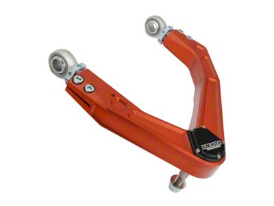 Elevate Suspension Billet Uniball Upper Control Arms; FOX Orange (19-25 Silverado 1500)