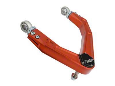 Elevate Suspension Billet Uniball Upper Control Arms; FOX Orange (19-24 Silverado 1500)