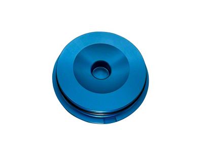 Elevate Suspension Chromoly Upper Control Arm Ball Joint Caps; Blue (21-26 Tahoe)