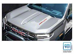 Emblems Plus AT4X Hood Lettering Decals; Red (23-26 Canyon AT4X)