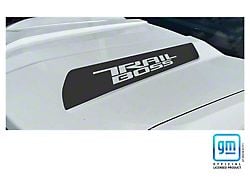 Emblems Plus TRAIL BOSS Hood Decals; Matte Black (23-25 Colorado Trail Boss)