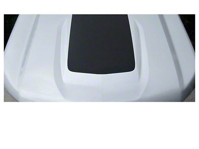 Emblems Plus Center Hood Decal; Gloss Black (19-26 Silverado 1500, Excluding 22-26 Trail Boss & ZR2)