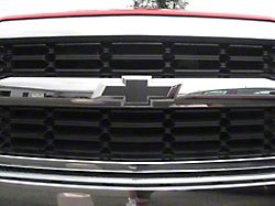 Emblems Plus Chevrolet Bowtie Grille/Tailgate Overlay Decals; Carbon Fiber (14-18 Silverado 1500)