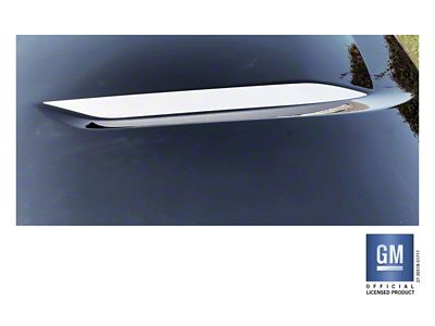 Emblems Plus Hood Decals; Silver (19-25 Silverado 1500, Excluding 22-25 Trail Boss & ZR2)