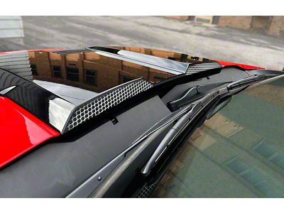 Emblems Plus Rear Hood Scoop Vent Decals (22-26 Silverado 1500 Trail Boss, ZR2)