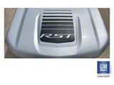 Emblems Plus RST Fade Hood Decal Graphic; Matte Black (19-26 Silverado 1500 RST)