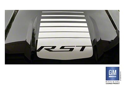 Emblems Plus RST Fade Hood Decal Graphic; Silver (19-25 Silverado 1500 RST)