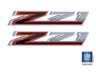 Emblems Plus Z71 Bedside Decals; Black Fade/Silver (19-25 Silverado 1500)