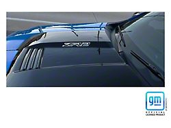 Emblems Plus ZR2 Hood Scoop Decals; Chrome (22-26 Silverado 1500 ZR2)