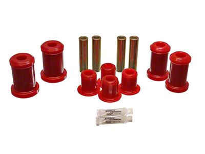 Front Control Arm Bushings; Red (97-03 4WD F-150)