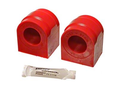 Front Sway Bar Bushings; 34mm; Red (04-06 2WD F-150)