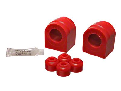 Front Sway Bar Bushings; 34mm; Red (04-05 4WD F-150)