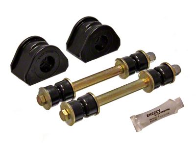 Front Sway Bar and Endlink Bushings; 25mm; Black (97-02 F-150, Excluding Lightning; 2003 4WD F-150)