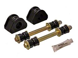 Front Sway Bar and Endlink Bushings; 27mm; Black (97-02 F-150, Excluding Lightning; 2003 4WD F-150)