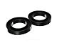 Front Coil Spring Isolators; Black (02-05 2WD RAM 1500)