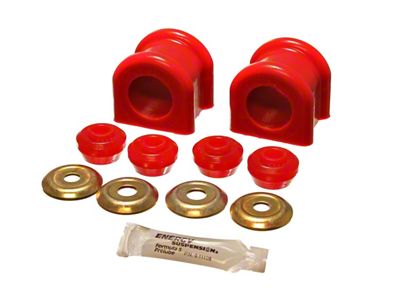 Front Sway Bar Endlinks Bushings; 32mm; Red (06-08 4WD RAM 1500 Mega Cab)