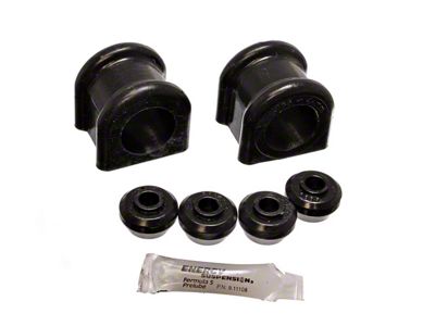 Front Sway Bar Endlinks Bushings; 34mm; Black (02-05 2WD RAM 1500)